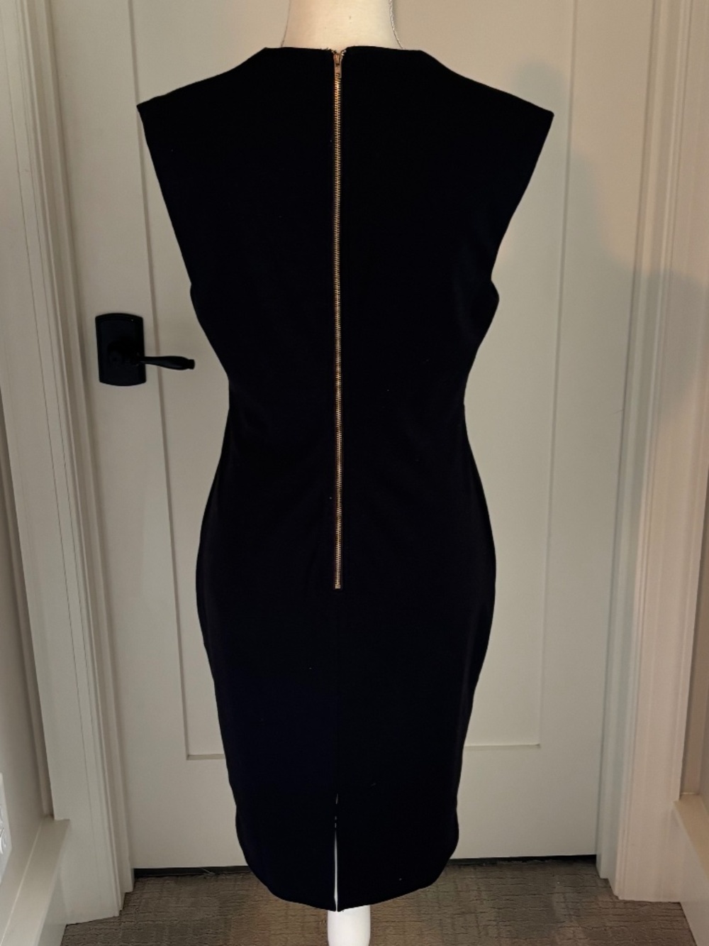 She + Sky Sleeveless Black Dress - Picture 2 of 2